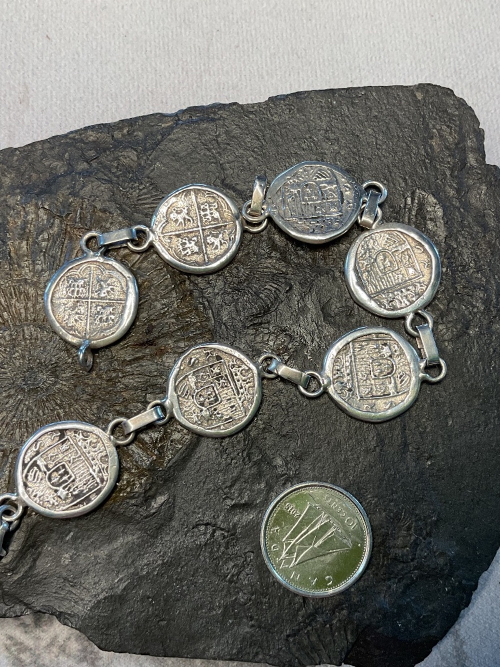 Coin bracelet - Picture 1 of 3